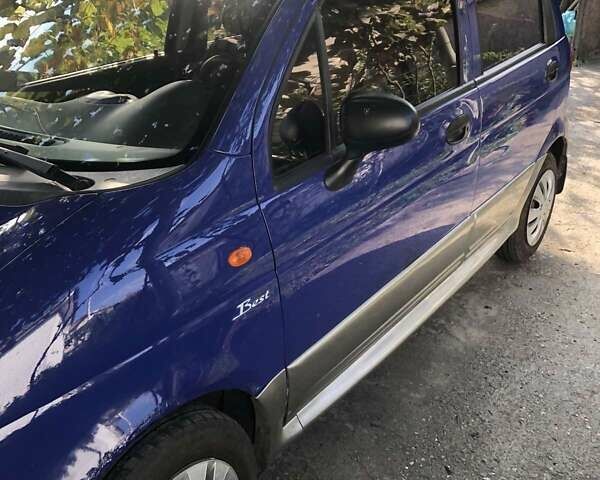 Синий Дэу Матиз, объемом двигателя 1 л и пробегом 140 тыс. км за 2500 $, фото 3 на Automoto.ua