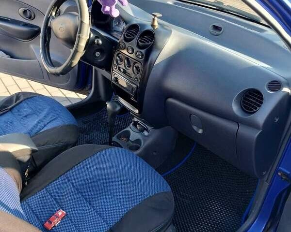 Синий Дэу Матиз, объемом двигателя 0.8 л и пробегом 121 тыс. км за 2250 $, фото 13 на Automoto.ua