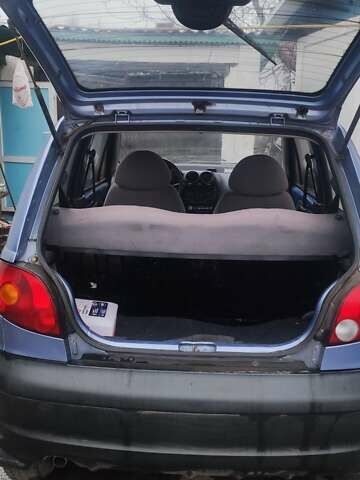 Синий Дэу Матиз, объемом двигателя 0.8 л и пробегом 90 тыс. км за 1800 $, фото 3 на Automoto.ua