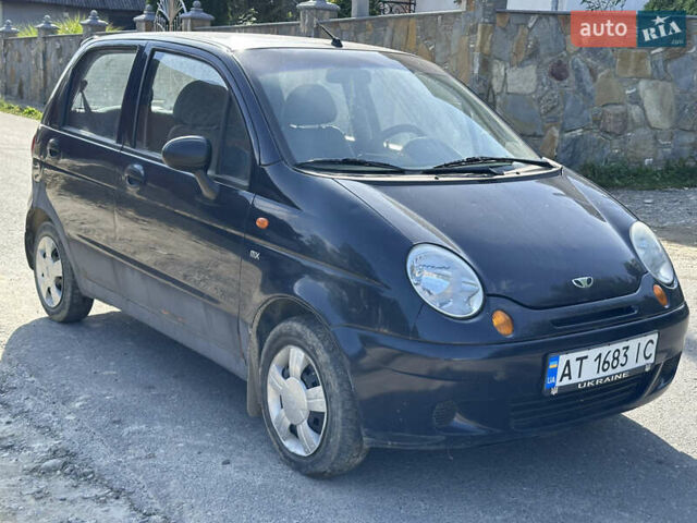Синій Деу Матіз, об'ємом двигуна 0.8 л та пробігом 240 тис. км за 1350 $, фото 1 на Automoto.ua