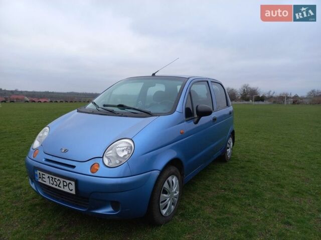 Синий Дэу Матиз, объемом двигателя 0.8 л и пробегом 93 тыс. км за 2600 $, фото 2 на Automoto.ua