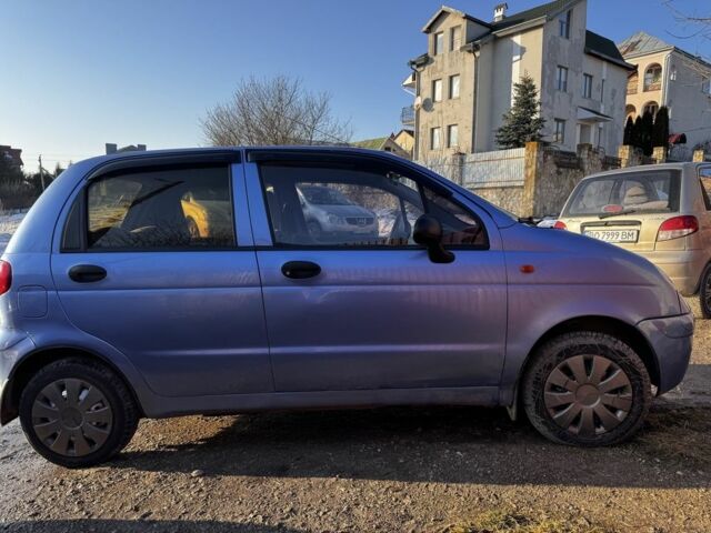 Синий Дэу Матиз, объемом двигателя 0.8 л и пробегом 105 тыс. км за 1650 $, фото 2 на Automoto.ua