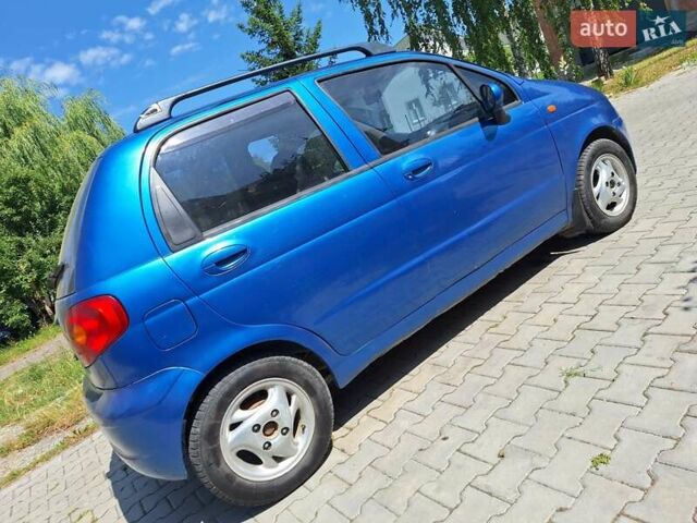 Синий Дэу Матиз, объемом двигателя 0.8 л и пробегом 147 тыс. км за 1550 $, фото 6 на Automoto.ua