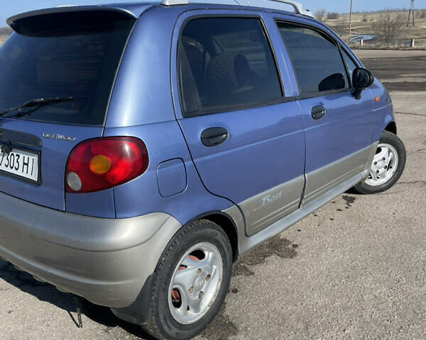 Синий Дэу Матиз, объемом двигателя 1 л и пробегом 145 тыс. км за 2650 $, фото 4 на Automoto.ua