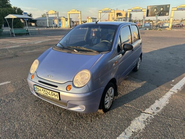 Синий Дэу Матиз, объемом двигателя 0.8 л и пробегом 180 тыс. км за 2300 $, фото 3 на Automoto.ua