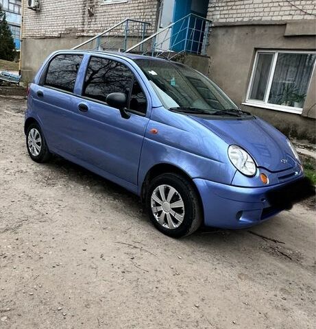 Синий Дэу Матиз, объемом двигателя 0.8 л и пробегом 116 тыс. км за 2500 $, фото 1 на Automoto.ua
