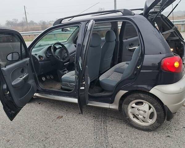 Синий Дэу Матиз, объемом двигателя 1 л и пробегом 129 тыс. км за 2500 $, фото 10 на Automoto.ua