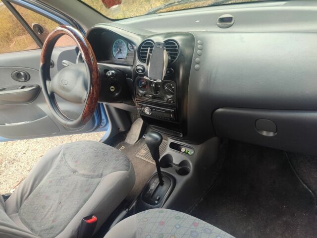 Синий Дэу Матиз, объемом двигателя 0.8 л и пробегом 78 тыс. км за 2500 $, фото 6 на Automoto.ua