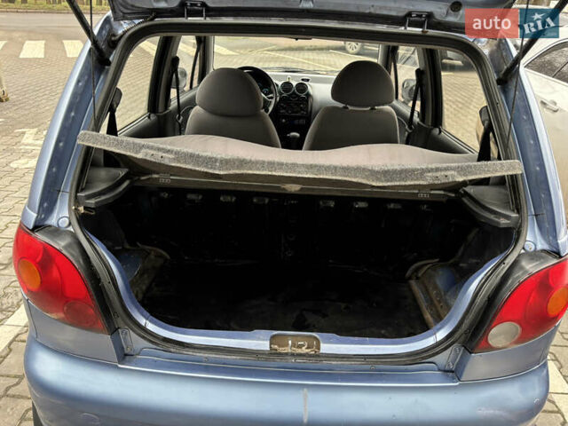 Синий Дэу Матиз, объемом двигателя 0.8 л и пробегом 108 тыс. км за 2750 $, фото 14 на Automoto.ua