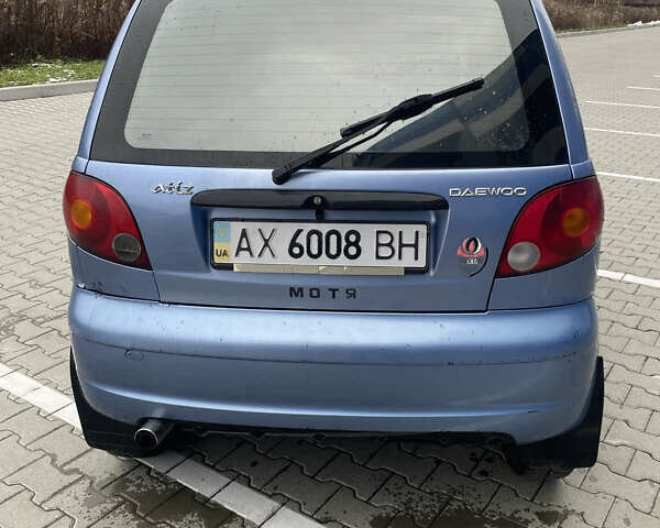 Синій Деу Матіз, об'ємом двигуна 0.8 л та пробігом 57 тис. км за 2200 $, фото 7 на Automoto.ua