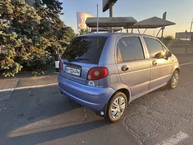 Синий Дэу Матиз, объемом двигателя 0.8 л и пробегом 180 тыс. км за 2300 $, фото 1 на Automoto.ua
