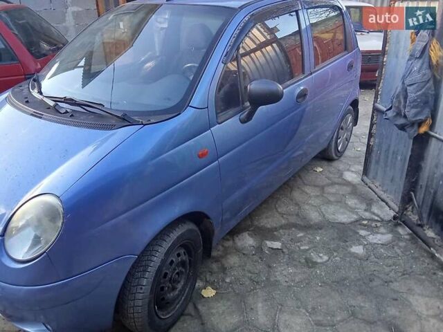 Синій Деу Матіз, об'ємом двигуна 0.8 л та пробігом 554 тис. км за 1600 $, фото 6 на Automoto.ua