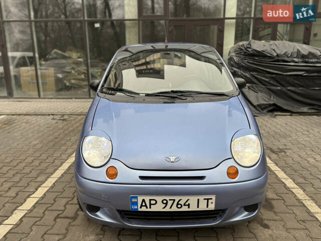 Синий Дэу Матиз, объемом двигателя 0.8 л и пробегом 108 тыс. км за 2750 $, фото 3 на Automoto.ua