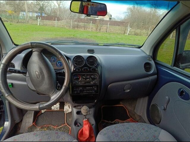 Синій Деу Матіз, об'ємом двигуна 0.8 л та пробігом 91 тис. км за 1800 $, фото 6 на Automoto.ua