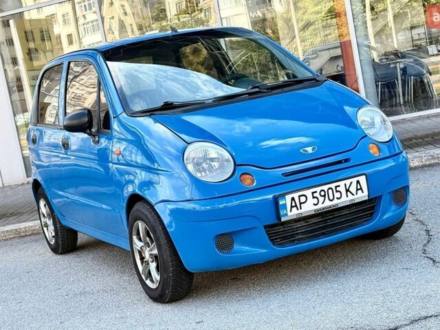 Синий Дэу Матиз, объемом двигателя 0.8 л и пробегом 184 тыс. км за 2200 $, фото 3 на Automoto.ua