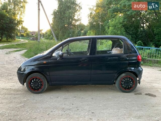Синий Дэу Матиз, объемом двигателя 0.8 л и пробегом 220 тыс. км за 1350 $, фото 7 на Automoto.ua