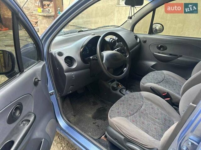 Деу Матіз 2007 у Дніпро (Дніпропетровську) на Automoto.ua Синій Деу Матіз, об'ємом двигуна 0.8 л та пробігом 106 тис. км за 2300 $, фото 6 на Automoto.ua