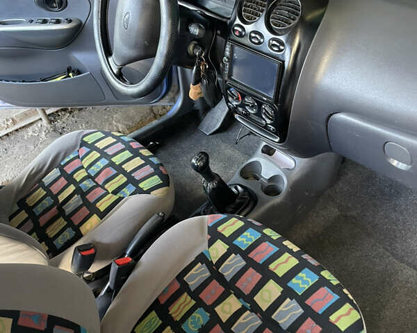 Синий Дэу Матиз, объемом двигателя 1 л и пробегом 145 тыс. км за 2650 $, фото 9 на Automoto.ua