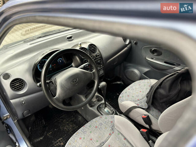 Синий Дэу Матиз, объемом двигателя 0.8 л и пробегом 108 тыс. км за 2750 $, фото 8 на Automoto.ua