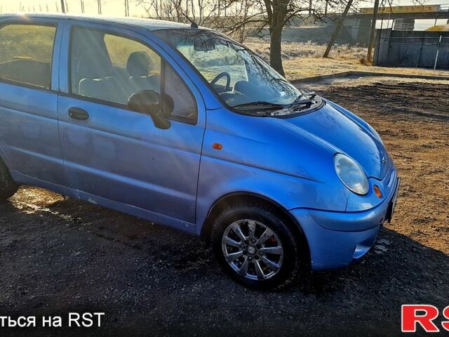 Синій Деу Матіз, об'ємом двигуна 0.8 л та пробігом 150 тис. км за 1500 $, фото 1 на Automoto.ua