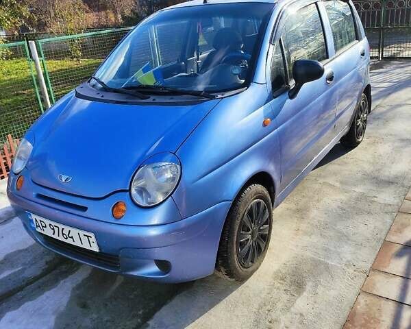 Синій Деу Матіз, об'ємом двигуна 0.8 л та пробігом 192 тис. км за 2100 $, фото 5 на Automoto.ua