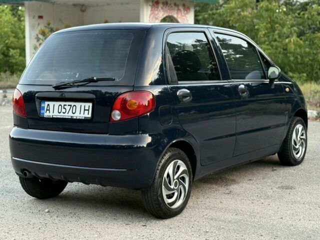 Синій Деу Матіз, об'ємом двигуна 0.8 л та пробігом 1 тис. км за 3096 $, фото 7 на Automoto.ua