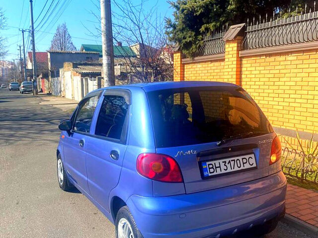 Синий Дэу Матиз, объемом двигателя 0.8 л и пробегом 136 тыс. км за 2400 $, фото 1 на Automoto.ua