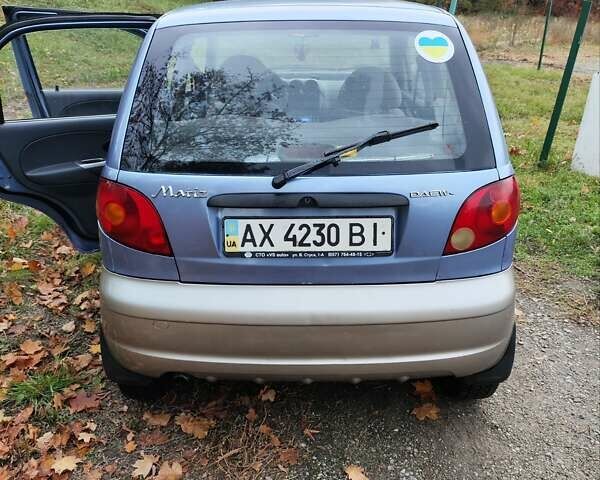 Синий Дэу Матиз, объемом двигателя 1 л и пробегом 147 тыс. км за 2700 $, фото 7 на Automoto.ua