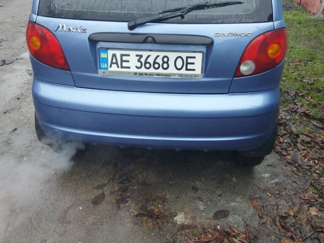 Синий Дэу Матиз, объемом двигателя 0.8 л и пробегом 119 тыс. км за 2300 $, фото 4 на Automoto.ua