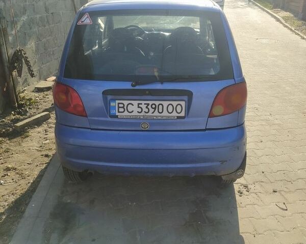 Синий Дэу Матиз, объемом двигателя 0.8 л и пробегом 175 тыс. км за 1100 $, фото 6 на Automoto.ua