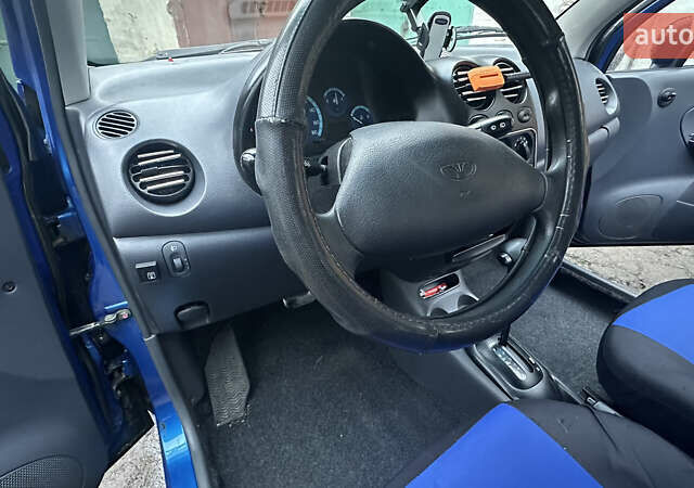 Синий Дэу Матиз, объемом двигателя 0.8 л и пробегом 122 тыс. км за 2350 $, фото 12 на Automoto.ua