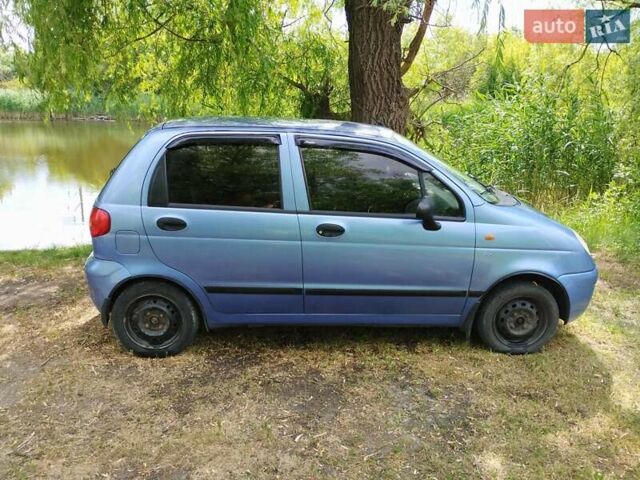 Синій Деу Матіз, об'ємом двигуна 0.8 л та пробігом 124 тис. км за 3700 $, фото 5 на Automoto.ua