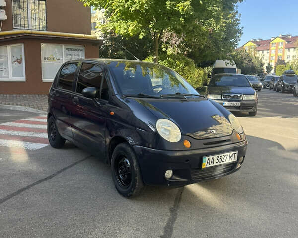 Синий Дэу Матиз, объемом двигателя 0.8 л и пробегом 178 тыс. км за 1950 $, фото 2 на Automoto.ua