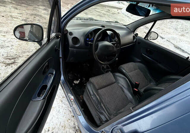 Синій Деу Матіз, об'ємом двигуна 0.8 л та пробігом 57 тис. км за 2200 $, фото 3 на Automoto.ua