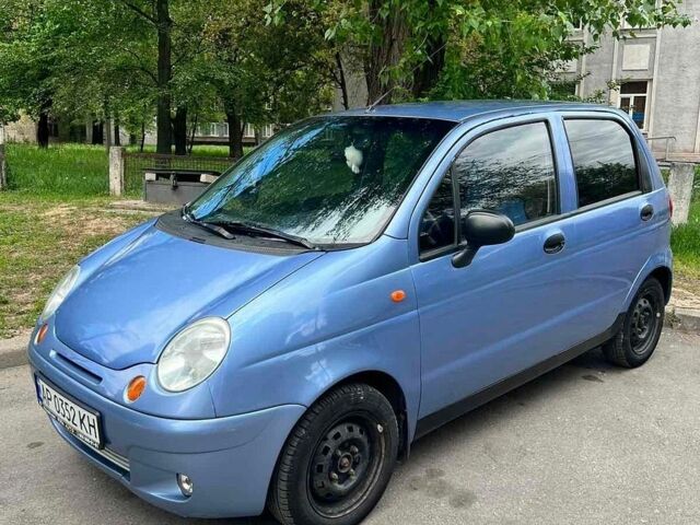 Синий Дэу Матиз, объемом двигателя 0.8 л и пробегом 155 тыс. км за 2100 $, фото 4 на Automoto.ua