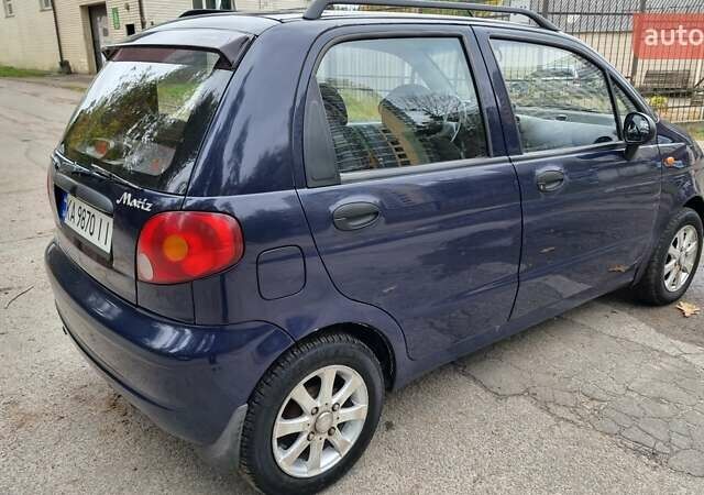 Синий Дэу Матиз, объемом двигателя 0.8 л и пробегом 155 тыс. км за 1800 $, фото 5 на Automoto.ua