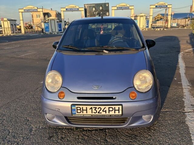 Синий Дэу Матиз, объемом двигателя 0.8 л и пробегом 180 тыс. км за 2300 $, фото 2 на Automoto.ua