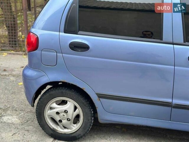 Деу Матіз 2007 у Дніпро (Дніпропетровську) на Automoto.ua Синій Деу Матіз, об'ємом двигуна 0.8 л та пробігом 106 тис. км за 2300 $, фото 9 на Automoto.ua