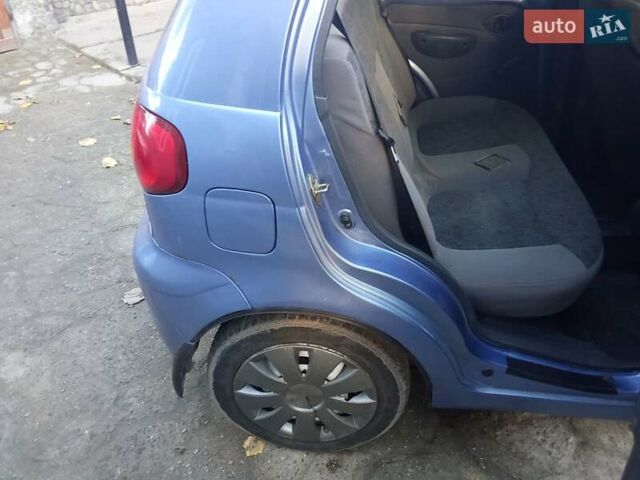 Синий Дэу Матиз, объемом двигателя 0.8 л и пробегом 125 тыс. км за 2000 $, фото 2 на Automoto.ua