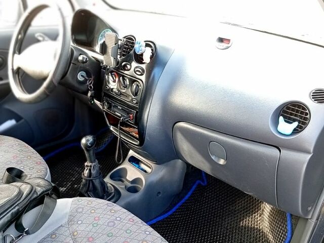 Синий Дэу Матиз, объемом двигателя 0.8 л и пробегом 104 тыс. км за 2400 $, фото 5 на Automoto.ua