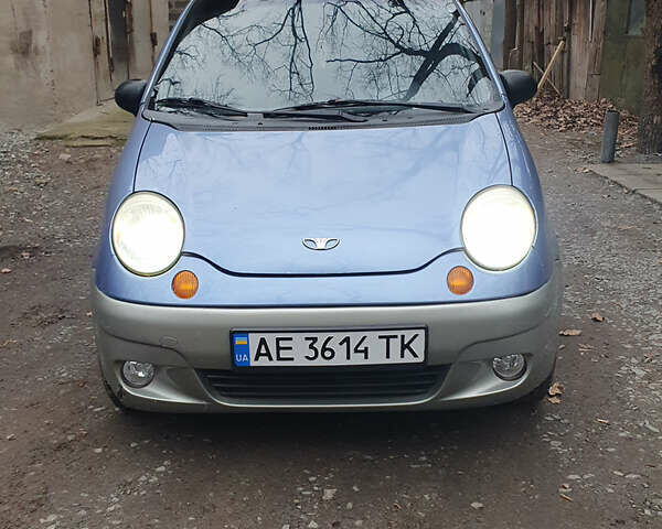 Синий Дэу Матиз, объемом двигателя 1 л и пробегом 156 тыс. км за 2300 $, фото 1 на Automoto.ua