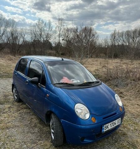 Синій Деу Матіз, об'ємом двигуна 0.8 л та пробігом 131 тис. км за 1650 $, фото 3 на Automoto.ua