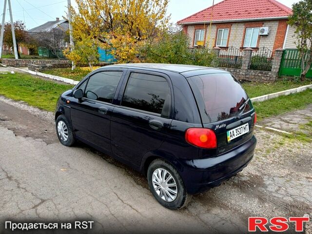 Синий Дэу Матиз, объемом двигателя 0.8 л и пробегом 186 тыс. км за 2700 $, фото 1 на Automoto.ua