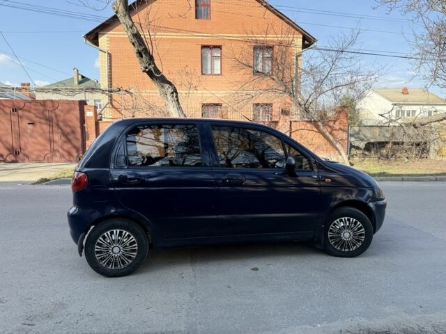 Синий Дэу Матиз, объемом двигателя 0.8 л и пробегом 62 тыс. км за 1300 $, фото 6 на Automoto.ua