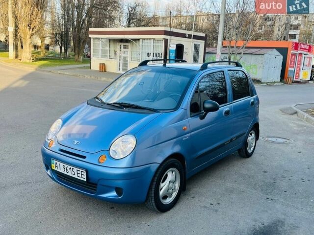 Синий Дэу Матиз, объемом двигателя 0.8 л и пробегом 72 тыс. км за 2500 $, фото 4 на Automoto.ua