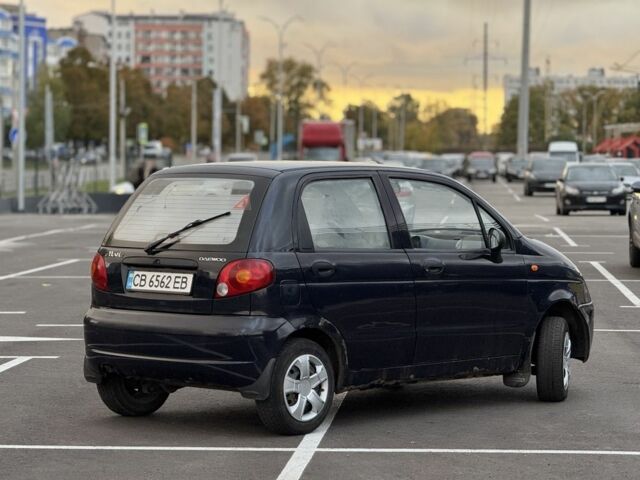 Синий Дэу Матиз, объемом двигателя 0.8 л и пробегом 150 тыс. км за 1300 $, фото 3 на Automoto.ua