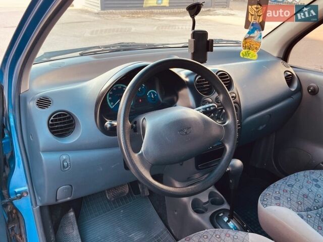 Синий Дэу Матиз, объемом двигателя 0.8 л и пробегом 72 тыс. км за 2500 $, фото 13 на Automoto.ua