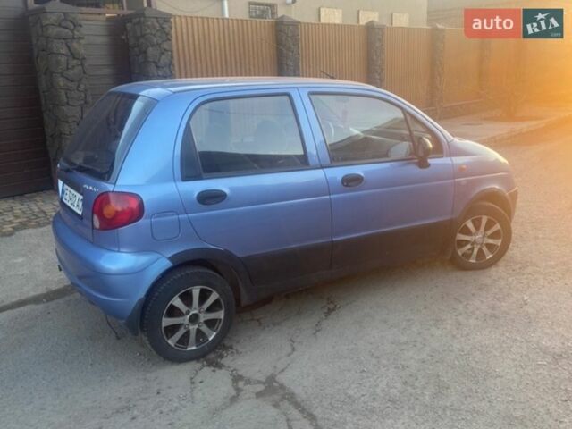 Синій Деу Матіз, об'ємом двигуна 0.8 л та пробігом 148 тис. км за 2400 $, фото 3 на Automoto.ua