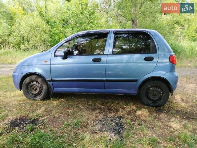 Синій Деу Матіз, об'ємом двигуна 0.8 л та пробігом 124 тис. км за 3700 $, фото 3 на Automoto.ua