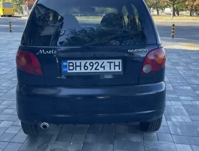 Синий Дэу Матиз, объемом двигателя 0.8 л и пробегом 219 тыс. км за 1700 $, фото 2 на Automoto.ua